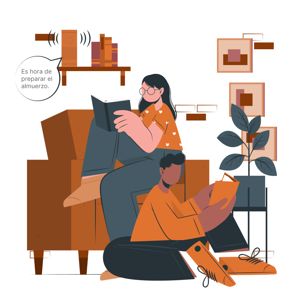 Persona mayor interactuando con LECTOGRAM